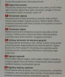 MEDISANA FTC Thermometer I Precieze Temperatuurmeting Van Het Lichaam: Oraal, Onder De Oksel En Rectaal. -Yunmai Shop 343x840