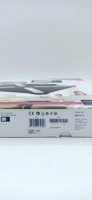 Veroval Personenweegschaal Voor Gewichts- En Lichaamsanalyse - Afbeelding 5