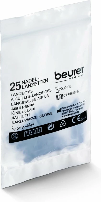 Beurer - Lancetten Voor Glucosemeter - 100 Stuks 5 Beurer - Lancetten Voor Glucosemeter - 100 Stuks - Afbeelding 3