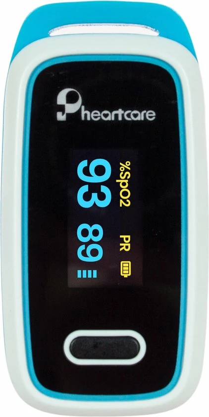 Pheartcare Saturatiemeter Zuurstofmeter Met Inspectie Certificaat En Medische Kwalificatie - Cyaan 12 Pheartcare Saturatiemeter Zuurstofmeter Met Inspectie Certificaat En Medische Kwalificatie - Cyaan - Afbeelding 10