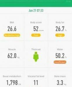 Xiaomi Mi Body Composition Smart Scale 2 - Slimme Lichaamsanalyseweegschaal -Yunmai Shop 472x840 3