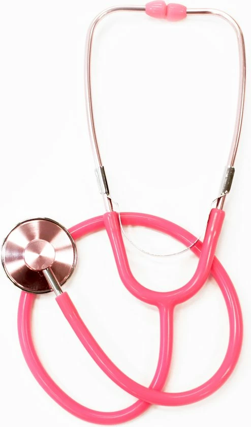 Merkloos Stethoscoop Voor Verpleegkundige - Enkelzijdig - Kleur Roze - Medische Verpleegster Stethoscoop - Nurse Stethoscope