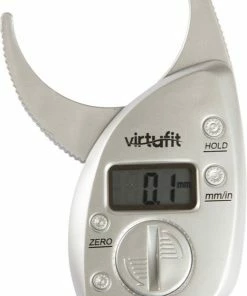 Huidplooimeter - VirtuFit Digitale Vetpercentagemeter - Vet Meter - Grijs