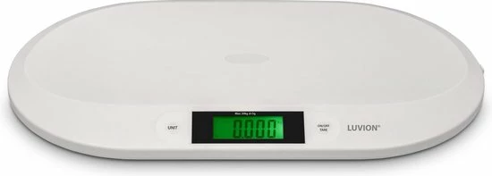 Luvion Babyweegschaal Exact-75 - Baby Weegschaal - Op 5 Gram Nauwkeurig - Meetlint Inclusief - Afbeelding 5