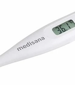 Medisana FTC Digitale Klinische Thermometer Voor Baby, Kinderen En Volwassenen, Oraal, Axillair Of Rectaal, Waterdicht Met Koortsalarm