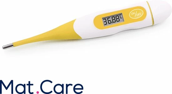 Mat Care BBT Ovulatiethermometer 2 Decimalen 4 Mat Care BBT Ovulatiethermometer 2 Decimalen - Afbeelding 2