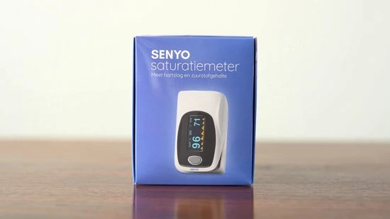 SENYO Saturatiemeter Met Hartslagmeter - Zuurstofmeter Vinger - Pulse Oximeter 4 SENYO Saturatiemeter Met Hartslagmeter - Zuurstofmeter Vinger - Pulse Oximeter - Afbeelding 2