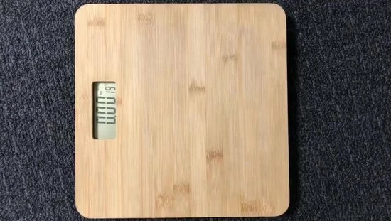 D?luxa Weegschaal - Bamboe - Weegschaal Personenweegschaal - Inclusief Batterijen + Automatische Uitschakeling + Temperatuurmeter 4 D?luxa Weegschaal - Bamboe - Weegschaal Personenweegschaal - Inclusief Batterijen + Automatische Uitschakeling + Temperatuurmeter - Afbeelding 2