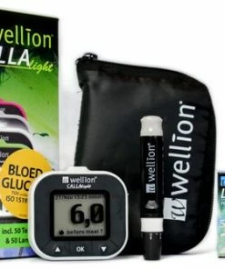 Wellion Calla Light Startpakket (met 50 Strips En 50 Lancetten) - Wit -Yunmai Shop 550x334