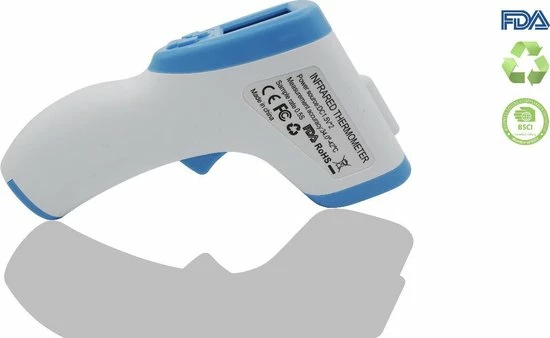 LG Life's Green Infrarood Thermometer ? Contactloze Koortsthermometer ? Voorhoofd ? Lichaam ? Medisch ? LCD ? Baby ? Kind ? Volwassenen ? CE Gecertificeerd - Afbeelding 2