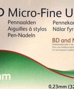 Becton Dickinson BD Microfine+ 4 Mm Thinwall Pennaalden 100 Stuks