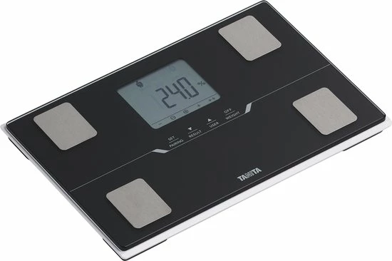 TANITA BC-401 Slimme Personenweegschaal Met Lichaamsanalyse - Zwart - Afbeelding 2