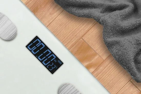 Hyundai - Digitale Personenweegschaal Met Bluetooth En Lichaamsanalyse - Zilver - Afbeelding 7