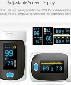 IMDK Saturatiemeter - Zuurstofmeter - Zuurstofmeter Vinger - Hartslagmeter - Oximeter - Inclusief Batterij