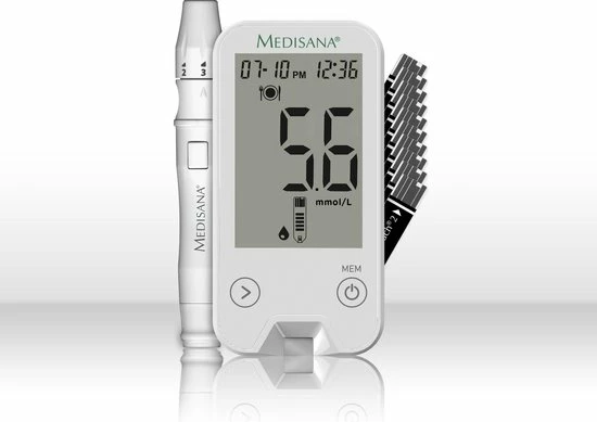 Medisana Meditouch2 Startpakket - Mmol/L (versie Voor Nederland) - Bloedsuikermeter - Afbeelding 8