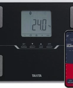 TANITA BC-401 Slimme Personenweegschaal Met Lichaamsanalyse - Zwart