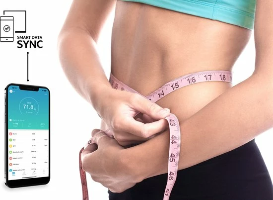 JAP Sports JAP WG20E Weegschaal Digitaal - Baby Modus - Met Lichaamsanalyse - Fitness Partner - Afbeelding 6