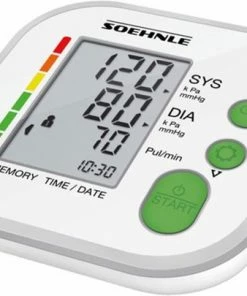 Soehnle 68127 Systo Monitor 180 Bovenarm-Bloeddrukmeter Wit/Grijs