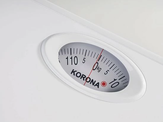 Korona Ben- Analoge Personenweegschaal- Wit - Afbeelding 2