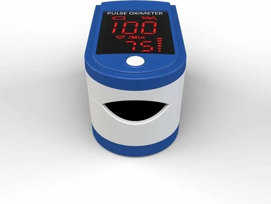 Jumper Medical Zuurstofmeter - Saturatiemeter - Oximeter - Hartslagmeter Vinger - HD LED Scherm - Incl Koord En Batterij - Afbeelding 12