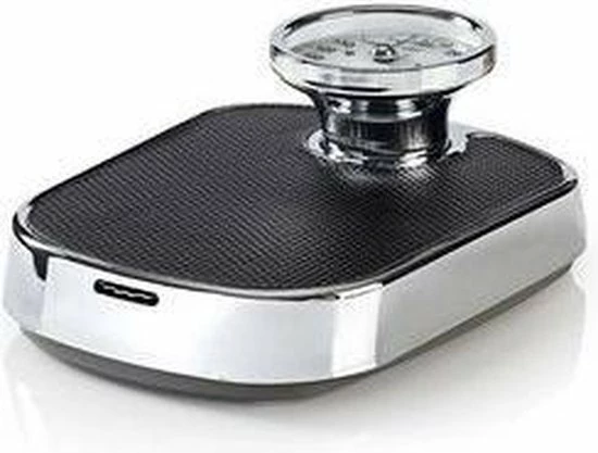 Nedis Personenweegschaal | Analoog | Zwart | Rubber | Antislip Weegplateau | Maximaal Weegvermogen: 160 Kg - Afbeelding 11