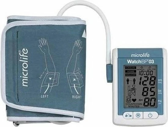 Microlife WatchBP Home Bovenarm Automatisch 3 Microlife WatchBP Home Bovenarm Automatisch