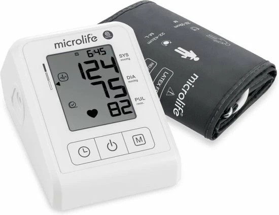 Microlife BP B1 Classic - Bovenarm Bloeddrukmeter - Klinisch Gevalideerd - No. 1 Merk Bij Huisartsen 8 Microlife BP B1 Classic - Bovenarm Bloeddrukmeter - Klinisch Gevalideerd - No. 1 Merk Bij Huisartsen - Afbeelding 6