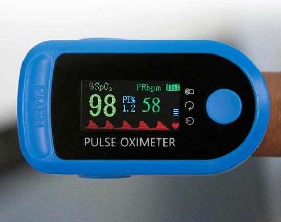 Urban Kr8 URBANKR8 - Pulse Oximeter - Meet Snel Je Hartslag En Zuurstofgehalte In Je Bloed! - Afbeelding 2