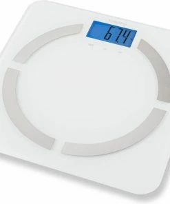 Tomado TBS0401W - Personenweegschaal - Lichaamsanalyse - Geheugen Tot 10 Personen - Weegt Tot 180 KG - Wit