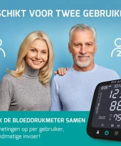 FITAGE® Bovenarm Bloeddrukmeter - Bloeddrukmeters - Hartslagmeter - Blood Pressure Monitor - Opbergtas - Omtrek Manchet 22-42cm -Yunmai Shop 550x458 16