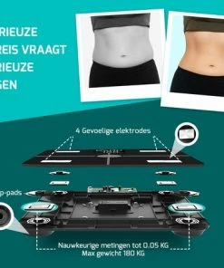 FITAGE® LCD Personenweegschaal - Weegschaal Met 17x Lichaamsanalyse - Vetpercentagemeter - FITAGE App 27 FITAGE® LCD Personenweegschaal - Weegschaal Met 17x Lichaamsanalyse - Vetpercentagemeter - FITAGE App -Yunmai Shop 550x458 30