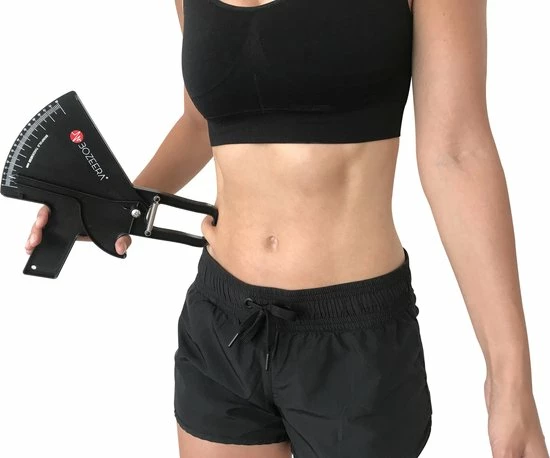 BOZEERA Huidplooimeter PRO En Body Mass Tape - Vetmeter PRO En Meetlint Lichaam - Inclusief Software Video Uitleg En Nederlandse Handleiding - Afbeelding 7