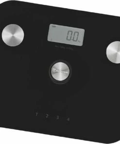 Beepower - Personenweegschaal - Self Powered - Met Lichaamsanalyse - Zwart