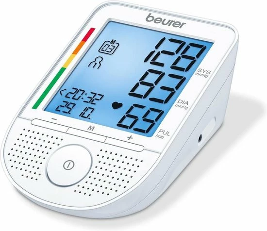 Beurer BM49 - Bloeddrukmeter Bovenarm - XL Display - Sprekend NL/DE/FR/IT 11 Beurer BM49 - Bloeddrukmeter Bovenarm - XL Display - Sprekend NL/DE/FR/IT - Afbeelding 9