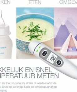 G Master Professionele Digitale Infrarood Oor- / Voorhoofd Thermometer Incl. Batterijen, Nederlandse Handleiding En 20 X Beschermkapjes 26 G Master Professionele Digitale Infrarood Oor- / Voorhoofd Thermometer Incl. Batterijen, Nederlandse Handleiding En 20 X Beschermkapjes -Yunmai Shop 550x478 5