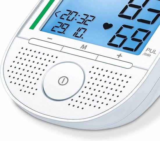 Beurer BM49 - Bloeddrukmeter Bovenarm - XL Display - Sprekend NL/DE/FR/IT 7 Beurer BM49 - Bloeddrukmeter Bovenarm - XL Display - Sprekend NL/DE/FR/IT - Afbeelding 5