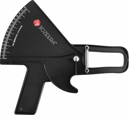 BOZEERA Huidplooimeter PRO En Body Mass Tape - Vetmeter PRO En Meetlint Lichaam - Inclusief Software Video Uitleg En Nederlandse Handleiding - Afbeelding 4