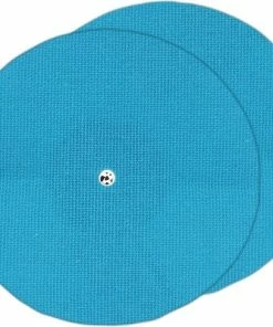Merkloos Set Van 2 Fixeer Tapes XL / Pleisters / Stickers - Rond - Blauw - Geschikt Voor Freestyle Libre 2 Sensor