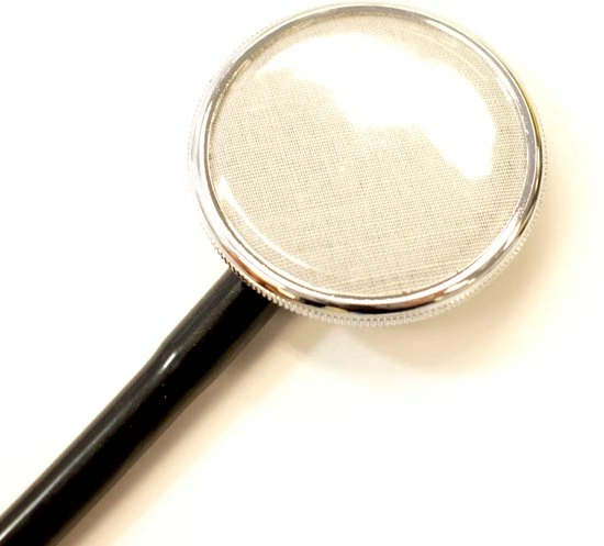 Merkloos Stethoscoop Voor Verpleegkundige - Enkelzijdig - Kleur Zwart - Verpleegster Stethoscoop - Nurse Stethoscope - Afbeelding 2