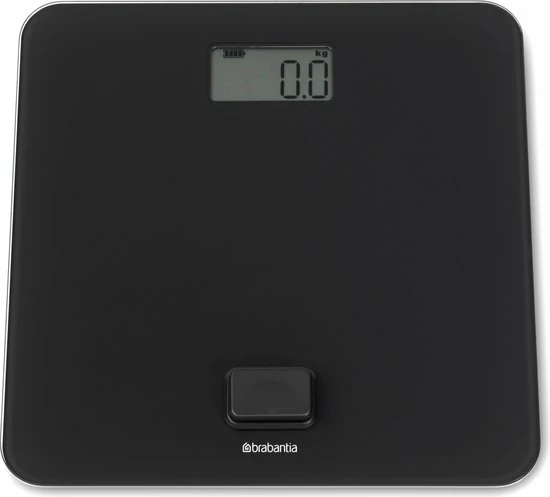 Brabantia ReNew Personenweegschaal Digitaal - Geen Batterij Nodig - Dark Grey - Afbeelding 3