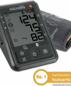 Microlife BP B6 BT Connect - Bovenarm Bloeddrukmeter - Klinisch Gevalideerd - No. 1 Merk Bij Huisartsen - Met App & Bluetooth