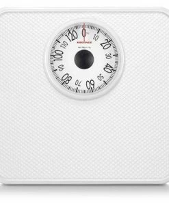 Soehnle Personenweegschaal Analoog Tempo - Wit - Tot 130 Kg - Incl. Batterijen