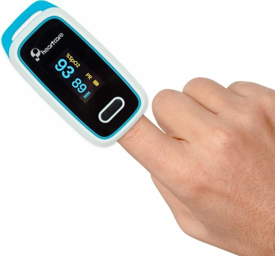Pheartcare Saturatiemeter Zuurstofmeter Met Inspectie Certificaat En Medische Kwalificatie - Cyaan 7 Pheartcare Saturatiemeter Zuurstofmeter Met Inspectie Certificaat En Medische Kwalificatie - Cyaan - Afbeelding 5