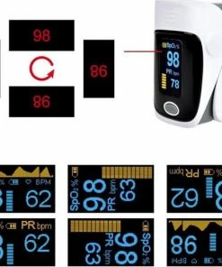 OPTIBLE Saturatiemeter Vinger ? Hartslagmeter - Zuurstofmeter- Pulse Oximeter - Digitale Saturatiemeter - Zuurstofmeter Vinger- Grijs, Inclusief Beschermhoes - Zwart Of Rood. 10 OPTIBLE Saturatiemeter Vinger ? Hartslagmeter - Zuurstofmeter- Pulse Oximeter - Digitale Saturatiemeter - Zuurstofmeter Vinger- Grijs, Inclusief Beschermhoes - Zwart Of Rood. -Yunmai Shop 550x515 7