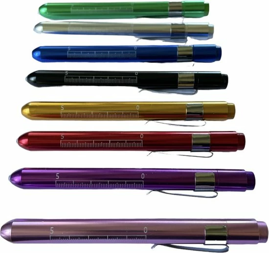 Stylish Nurse Penlight (lichtroze)- Pupillampje Roze Reusable- Medisch Ooglampje - Dokterspen - LED Ooglamp - Afbeelding 2