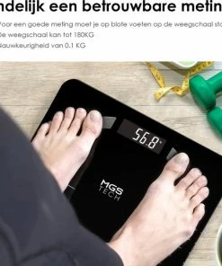 MGS Tech Slimme Personenweegschaal Met Volledig Lichaamsanalyse En Vetpercentage - Digitale Bluetooth Weegschaal Met App - Beste Koop 16 MGS Tech Slimme Personenweegschaal Met Volledig Lichaamsanalyse En Vetpercentage - Digitale Bluetooth Weegschaal Met App - Beste Koop -Yunmai Shop 550x519 3