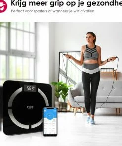 MGS Tech Slimme Personenweegschaal Met Volledig Lichaamsanalyse En Vetpercentage - Digitale Bluetooth Weegschaal Met App - Beste Koop 21 MGS Tech Slimme Personenweegschaal Met Volledig Lichaamsanalyse En Vetpercentage - Digitale Bluetooth Weegschaal Met App - Beste Koop -Yunmai Shop 550x519 4