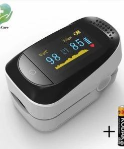 IMDK Saturatie En Hartslagmeter - Oximeter - (Bloed) Zuurstofmeter - Vingertop Pulse - Wit