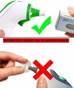 G Master Oorthermometer Beschermkapjes - 20 Stuks - Geschikt Voor Bintoi / Braun ThermoScan / G Master Oorthermometer - IRT - Pro - BPA Vrij - Latex Vrij 13 G Master Oorthermometer Beschermkapjes - 20 Stuks - Geschikt Voor Bintoi / Braun ThermoScan / G Master Oorthermometer - IRT - Pro - BPA Vrij - Latex Vrij -Yunmai Shop 550x520 2