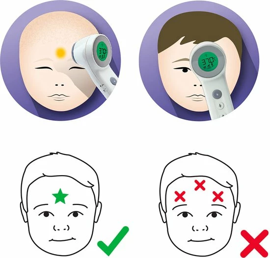 Braun - Koortsthermometer - No Touch - BNT400WE - Afbeelding 13